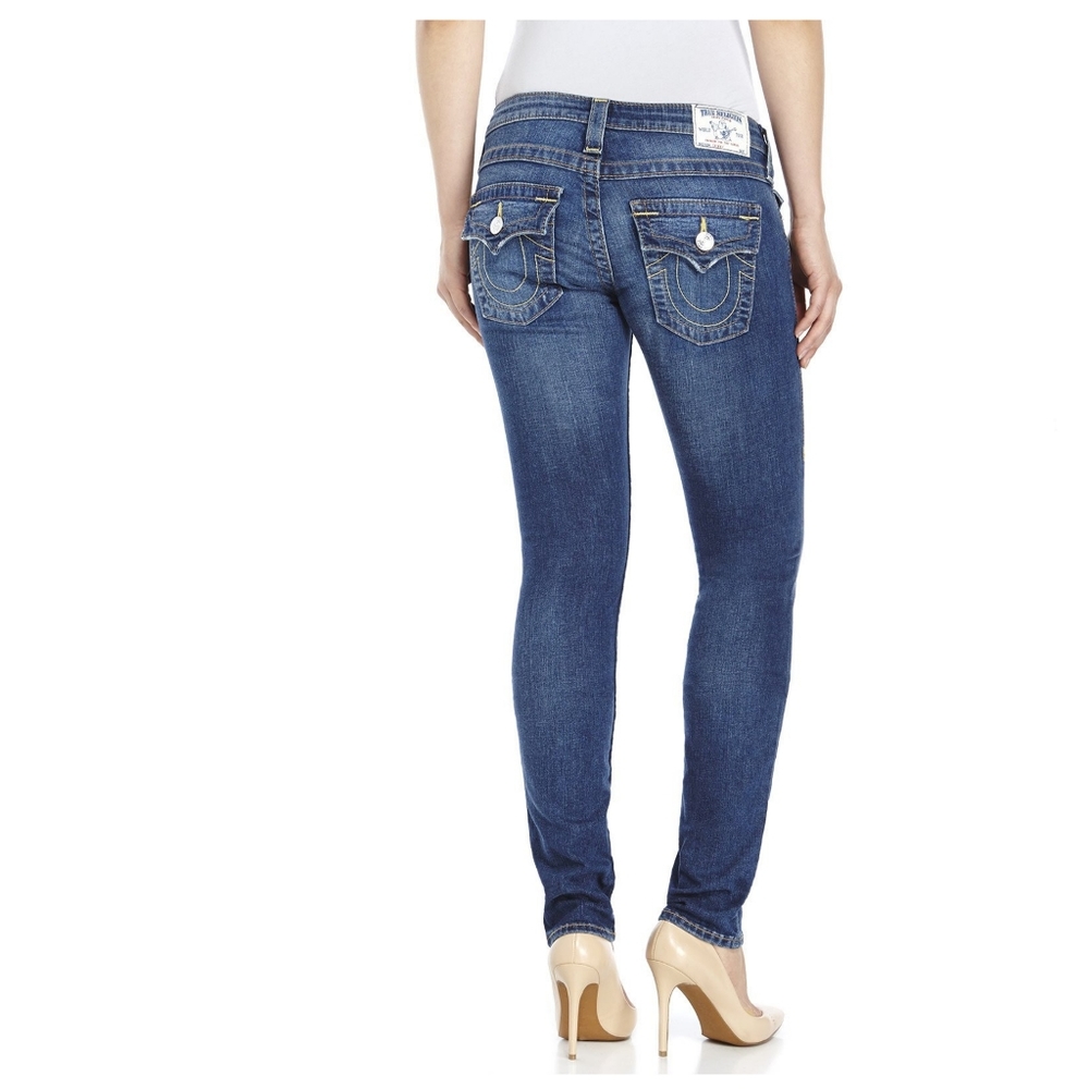 True Religion Skinny w/Top Stitching Jeans 26▪